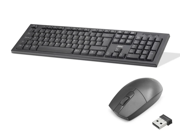 Kablosuz Klavye Ve Mouse Seti Usb - Siyah KM210B/38 ürün görseli 1