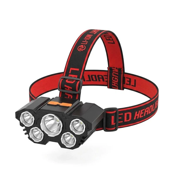 Pt-5522 Ledli Usb Şarjlı Kafa Lambası ürün görseli 1
