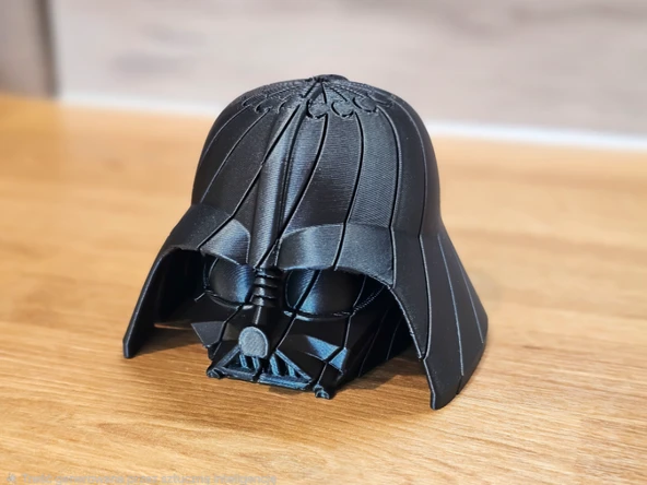 Darth Vader Kask Figür - Özel Tasarım 3D Baskı Star Wars Stres Giderici ürün görseli 1