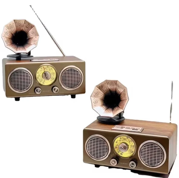 Everton RT-748 Şık Tasarımlı Gramafon Görünümlü Klasik Retro Nostalji Bluetooth/USB/Sd/ Radyo Mp3 Player Müzik Kutusu ürün görseli 1