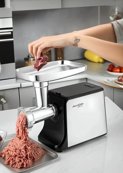 AWOX Vite Pe320 Kıyma Makinesi Inox ürün görseli 1