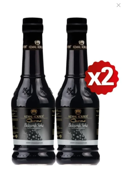 Kemal Kükrer - Gurme Balzamik Sirke 500 Ml x 2 Adet ürün görseli 1