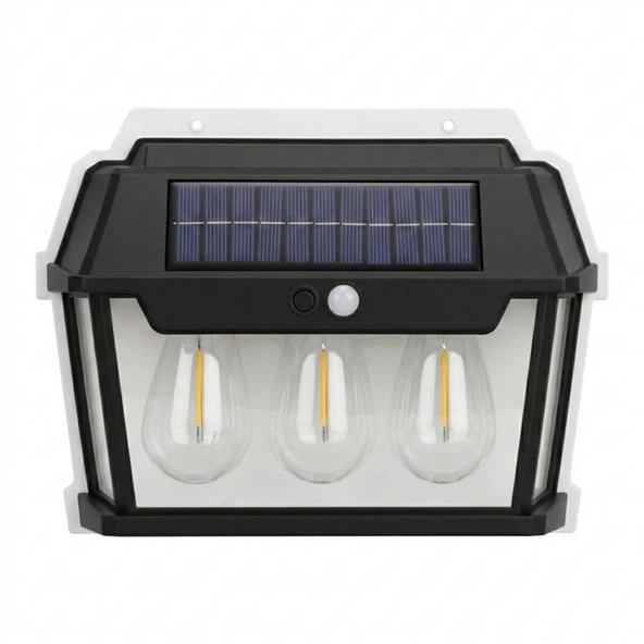 Pt-2933 Solar Sensörlü Ledli Duvar Aplik ürün görseli 1