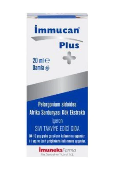 IMUNEKS IMMUCAN PLUS 20 ML DAMLA ürün görseli 1