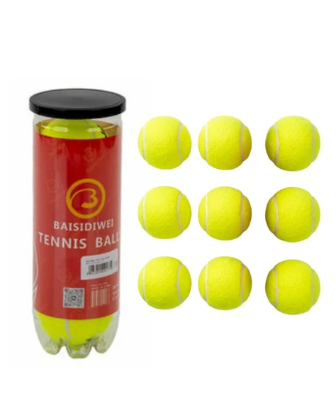 9’lu Tenis Topu Seti Profesyonel Ve Amatör Kullanım İçin İdeal ürün görseli 1