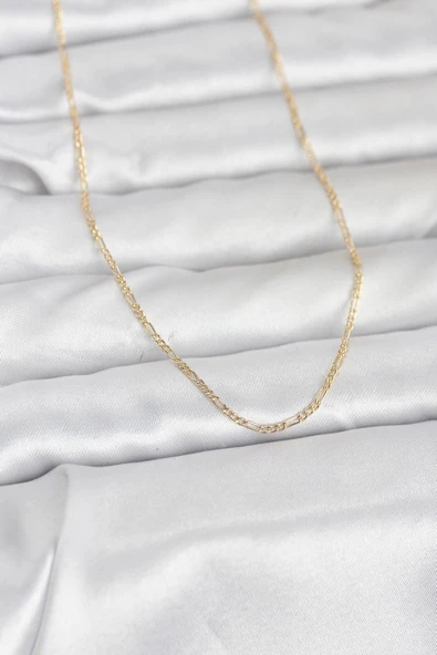CM 14K Gold Renk 60 cm Zincirli Kadın Kolye 5886 ürün görseli 1