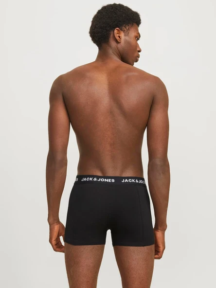 JACANTHONY TRUNKS 3 PACK BLACK Black Black S - Resim 5