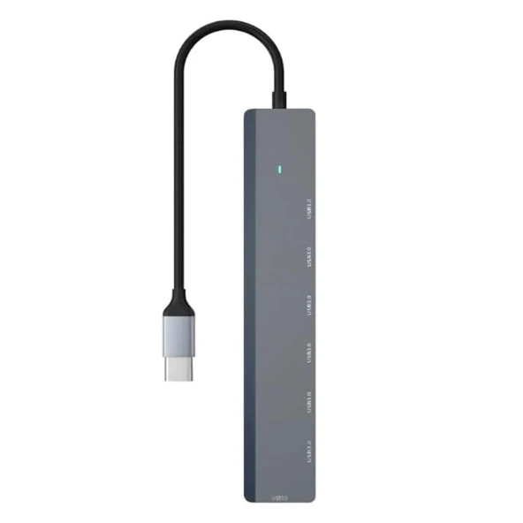 Ads-313 Type-C 7 Port Usb Hub ZR872 ürün görseli 1