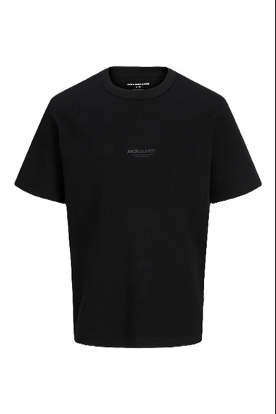 JCOCLUB STRUCTURE TEE SS CREW NECK Black Black M ürün görseli 1
