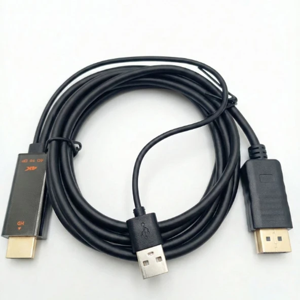 Hdmi To Dp Cevirici Kablo ZR982 ürün görseli 1