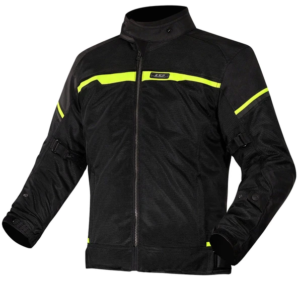 LS2 RIVA MONT SİYAH-NEON SARI ürün görseli 1
