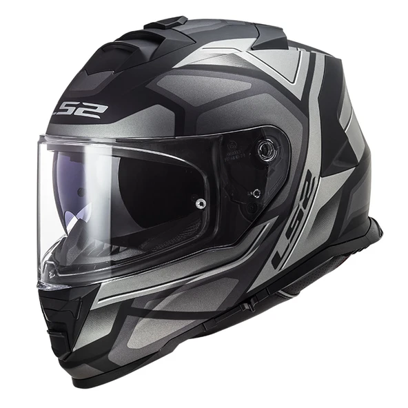 LS2 STORM 2 FASTER MAT TITANIUM KASK ürün görseli 1