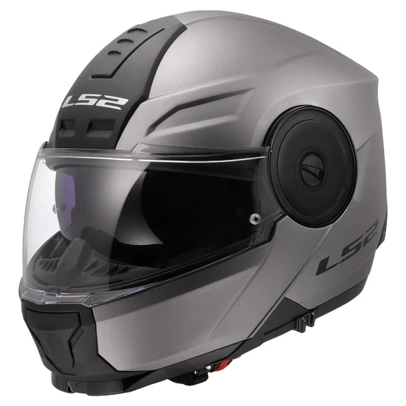LS2 SCOPE 2 MAT TITANIUM KASK ürün görseli 1