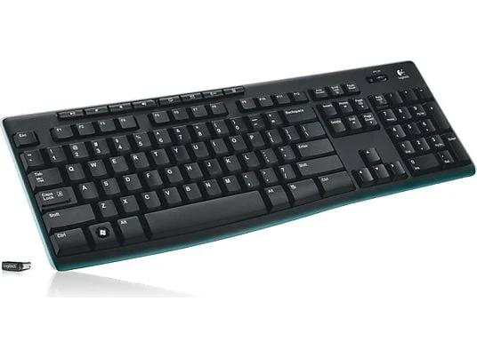 LOGİTECH K270 KABLOSUZ KLAVYE SİYAH 920-003761 ürün görseli 1