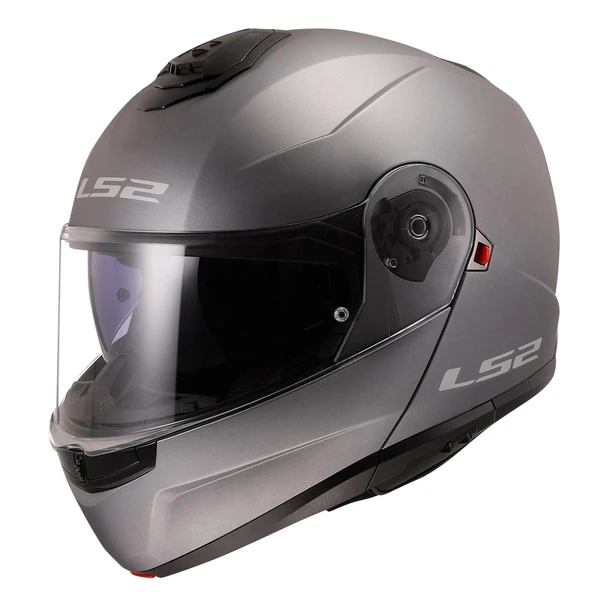 LS2 STROBE 2 MAT TITANIUM KASK ürün görseli 1