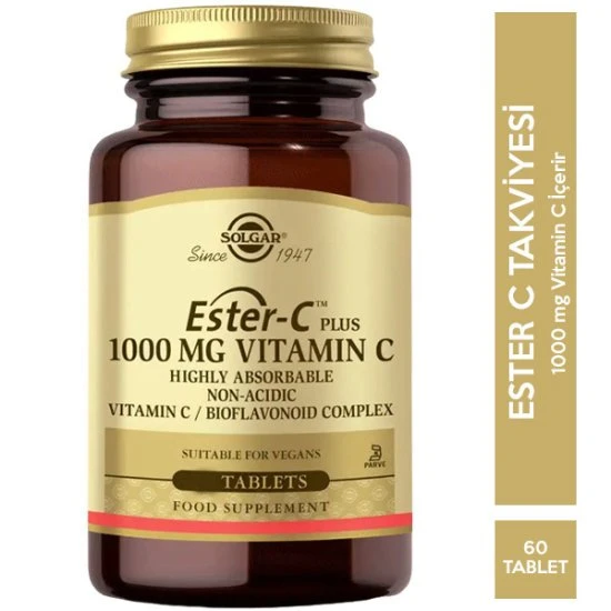 Solgar Ester-C Plus 1000 mg 60 Kapsül ürün görseli 1