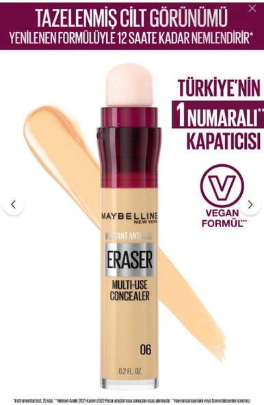 Maybelline New York Instant Anti Age Eraser 06 Neutralizer ürün görseli 1