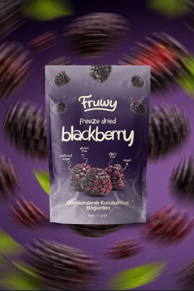 Freeze Dried Böğürtlen - Resim 3
