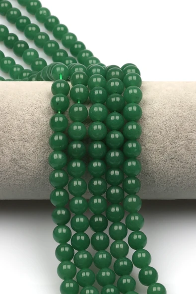 Aventurin Doğal Taş Dizi 8 mm Küre Kesim - DZ-1099 ürün görseli 1