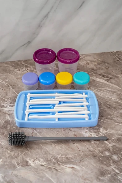 UCR HOME 8 Parça Yenidoğan Set (Mavi) ürün görseli 1