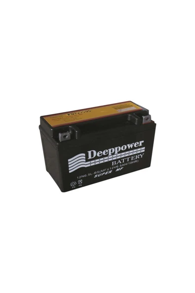 DEEPPOWER 12n6.5l-bs 12v 6.5ah Cg Motorsiklet Aküsü ürün görseli 1
