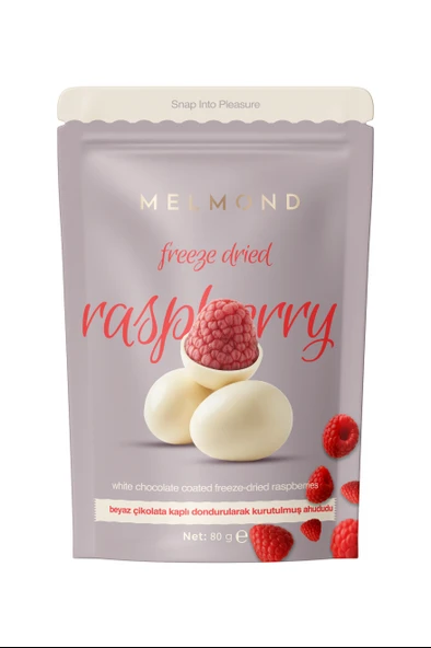 Beyaz Çikolatalı Freeze Dried Ahududu Draje ürün görseli 1