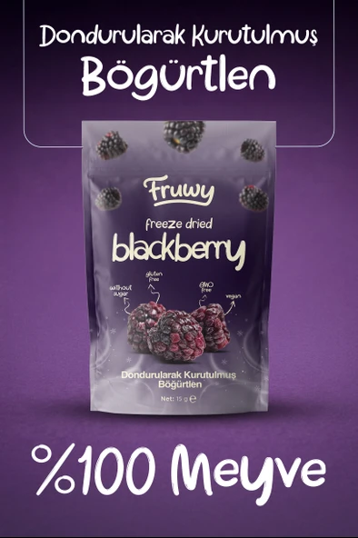 Freeze Dried Böğürtlen - Resim 2