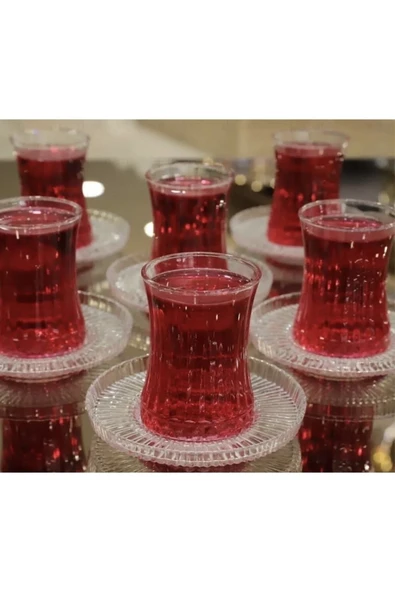 Paşabahçe Elysia Çay Bardağı Uyumlu 12 Adet Sadece Çay Tabağı " P.BAHÇE DEĞİLDİR" ürün görseli 1