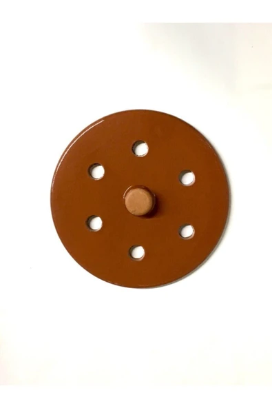 KfcHome Büyük Boy Sırlı Sarma Dolma Taşı Kapağı 23 Cm ürün görseli 1
