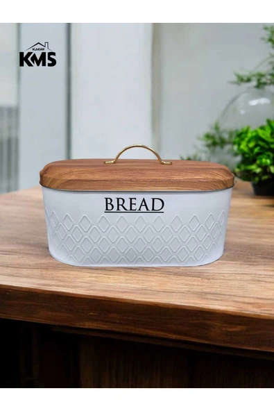 kmskumsar Yeni Desen Kabartma Detaylı Premium Metal Ekmeklik ürün görseli 1