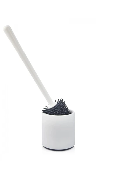 UCR HOME Silikon Uçlu Tuvalet Fırçası Seti Tuvalet WC Banyo ve Klozet Temizleme Fırçası ürün görseli 1