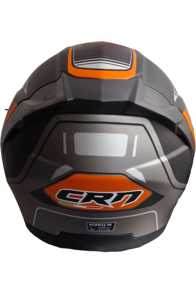 CRN ÇENE AÇIK KASK ÇİFT VİZÖRLÜ ECE 22.06 SETİFİKALI - Resim 3