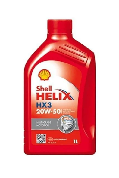SHELL Advance 20w50 4t 1 Litre - Kırmızı Kutu Motosiklet Yağı ürün görseli 1