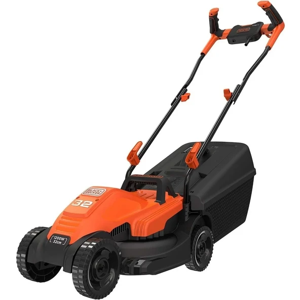 Black+Decker BEMW451BH 1200 W Elektrikli Çim Biçme Makinesi ürün görseli 1