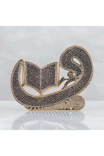 UCR HOME Yasin Vav Kitabe Altın Boyut: 29 X 23 Cm. (TESCİLLİ MARKA) ürün görseli 1