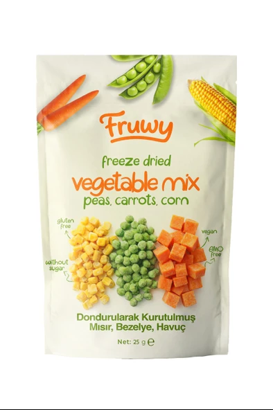 Freeze Dried Sebze Mix ürün görseli 1