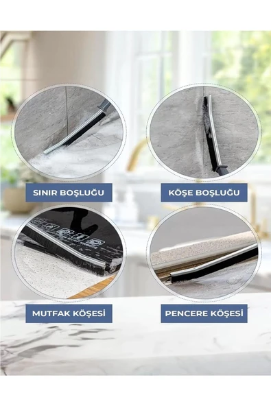 İLBAY'S BY ÜMİT İLBAY 2 ADET Çok Amaçlı Multi İnce Temizlik Fırçası Derz Arası Banyo Mutfak Lavabo Detay Temizleme Fırçası - Resim 4