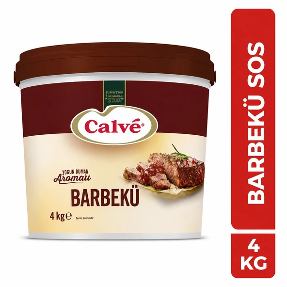 Calve Barbekü Sos Kova 4 kg ürün görseli 1