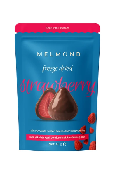 Sütlü Çikolatalı Freeze Dried Çilek Draje ürün görseli 1