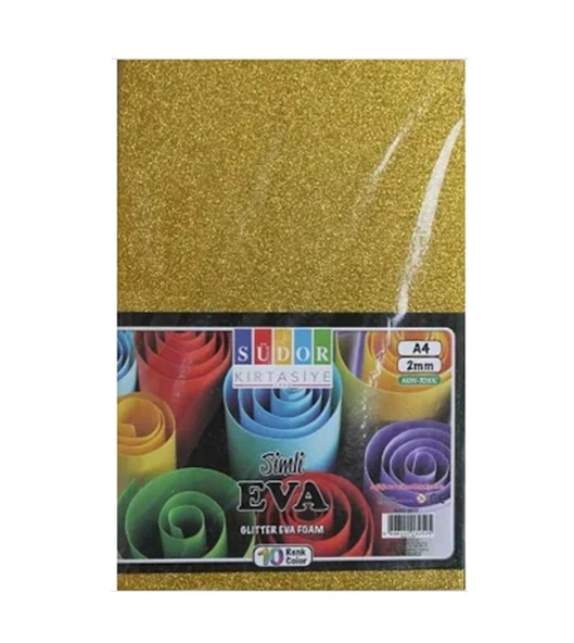 Südor Simli Eva A4 10 Renk - 1 paket ürün görseli 1