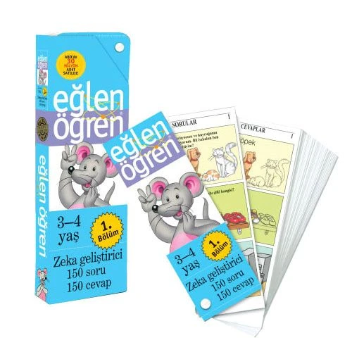 Eğlen Öğren (3-4 Yaş 1. Bölüm) ürün görseli 1