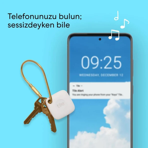 Tile Mate Smart Tag, Beyaz - TEŞHİR - Resim 5