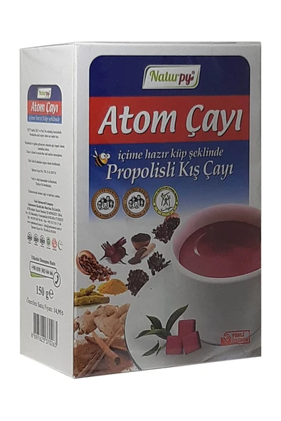 Naturpy Propolisli Doğal Lezzet Atom Çayı 150 gr ürün görseli 1