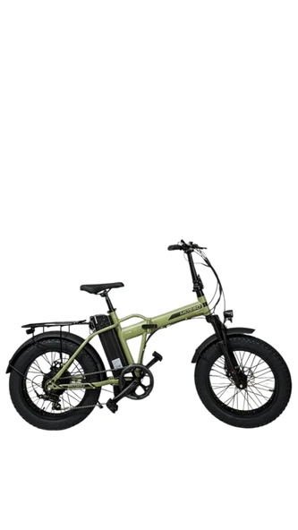 MOSSO VALTHERA-RR ELEKTRİKLİ KATLANIR BİSİKLET 420H MD 20 JANT 7 VİTES YEŞİL SİYAH ürün görseli 1