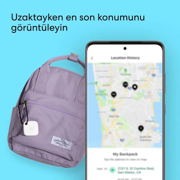 Tile Mate Smart Tag, Beyaz - TEŞHİR - Resim 4