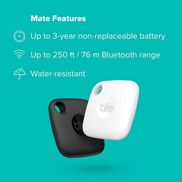 Tile Mate Smart Tag 2'li Paket -Teşhir - Resim 3