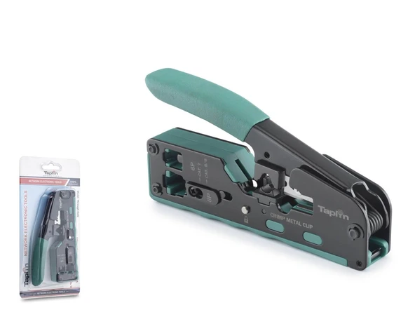 Ez Rj45 Network Sıkma Pensesi Cat6 Cat7 Yeşil Kırmızı TK812 ürün görseli 1