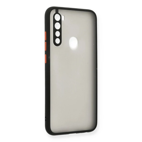 Xiaomi Redmi Note 8 Kılıf Montreal Silikon Kapak - Siyah ürün görseli 1