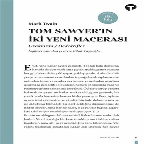 Tom Sawyer’ın İki Yeni Macerası ürün görseli 1