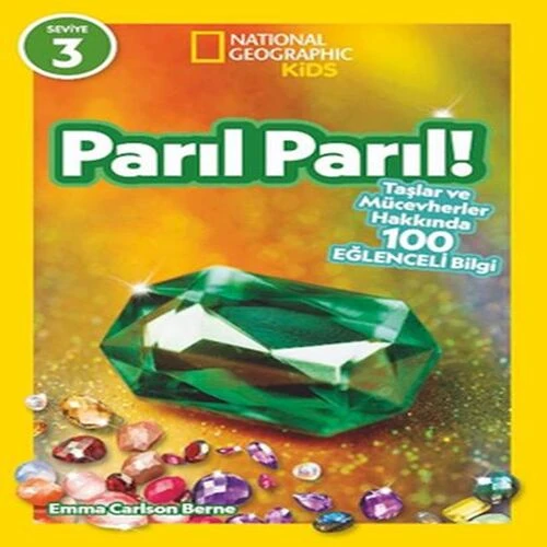 National Geographic Kids- Parıl Parıl -Taşlar Ve Mücevherler Hakkında 100 Eğlenceli Bilgi ürün görseli 1